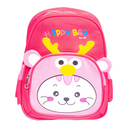 20404 Cute Backpack Animal Toddler Waterproof School Bag {2 compartment} Size=34*18*14 Cm{Random Design}