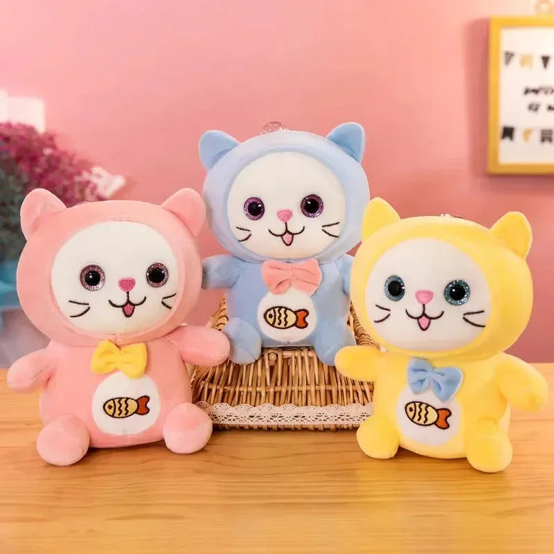 11250 Cat Plush Soft Toy Cute Kids Animal Teddy Bear Boys/Girls Size=20*17 Cm