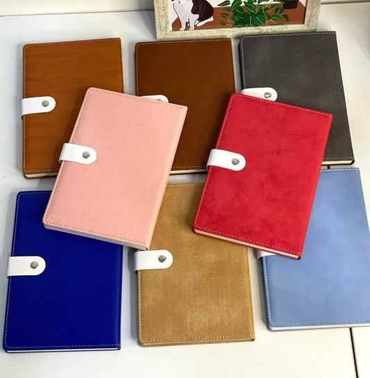 11208 Leather Journal Organizer Planner Writing Notebook {Multicolor}