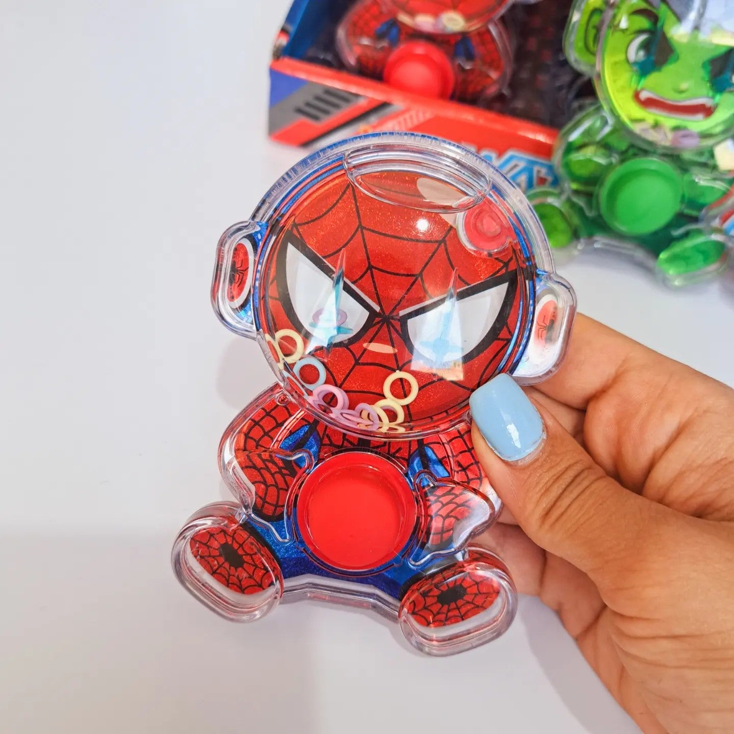 333M Single Button Water Ring Toss Game – Action Figure {Random Design}