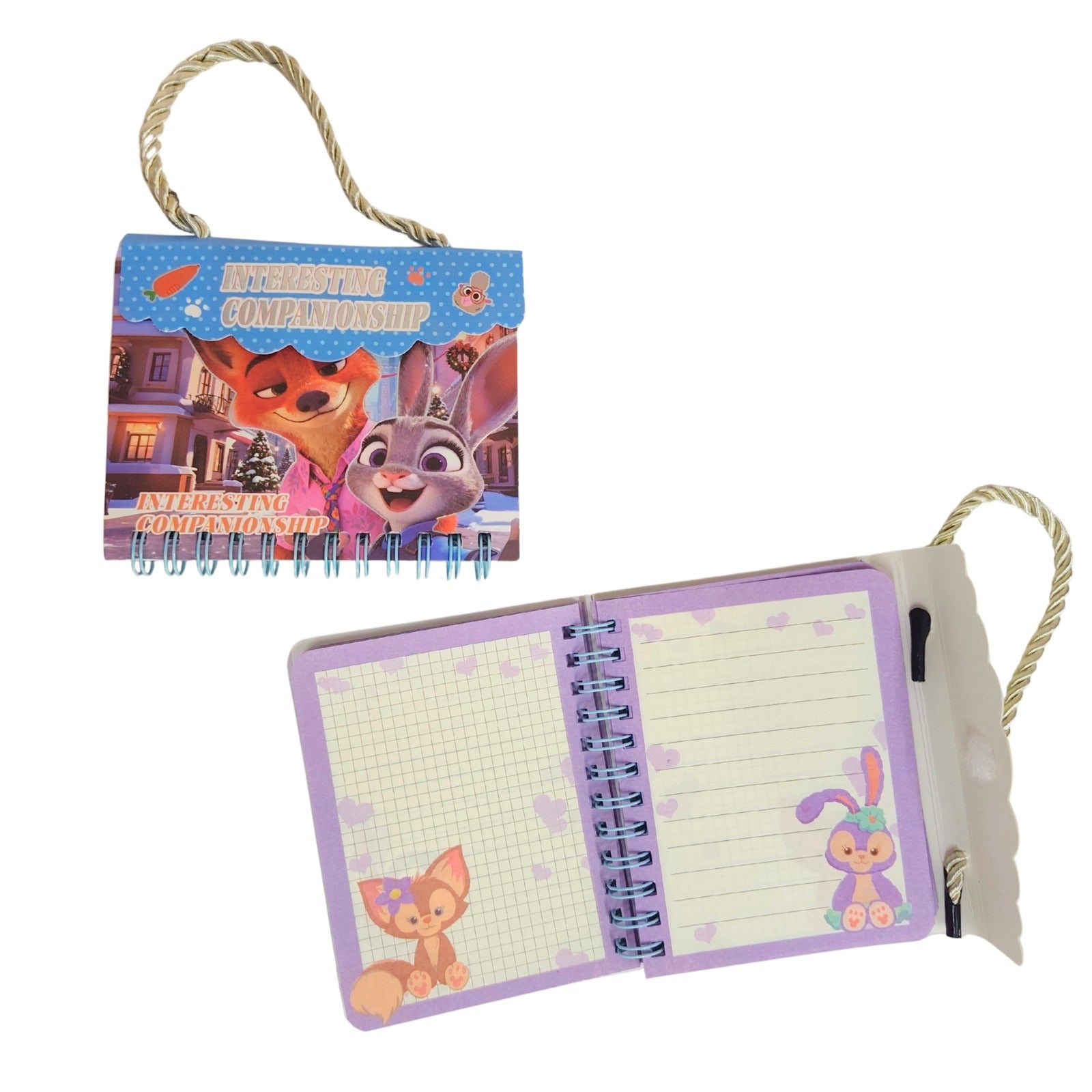 WZ-010 Colorful Cartoon Notes Book {Random Design}
