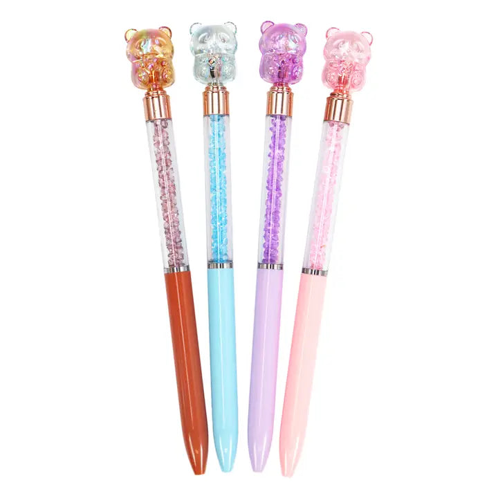 1881016 Crystal Ballpoint pen Bow Pens for Kids Cute Panda pens for boys Girls pens