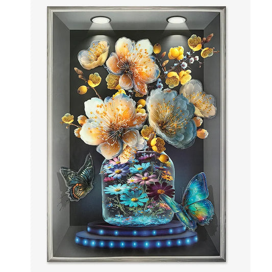 20169 Room Decor Flowers Sticker Wall Decor New Fashion