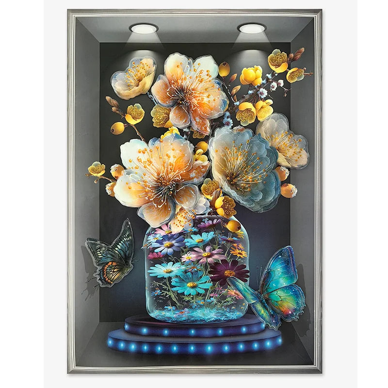 20169 Room Decor Flowers Sticker Wall Decor New Fashion