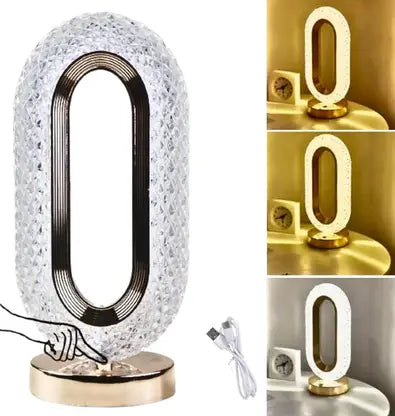 7010 Crystal Table Touch Lamp