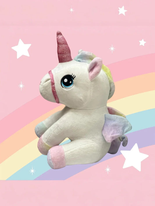 20071 Unicorn Soft Toy – A Magical Friend for Every Adventure! (30 cms) (White)
