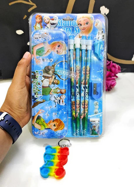 188618 Cartoon Stationery Kit Gift Pack for Kids