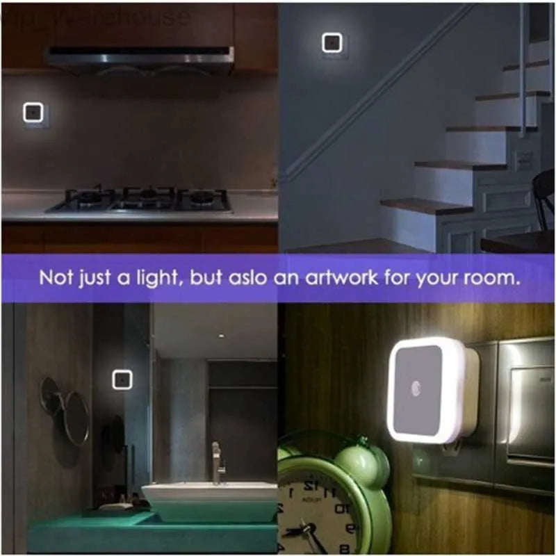 10091 LED Control Bedside Lamp Corridor Light for Bedroom Bathroom Kitchen Hallway Stairs