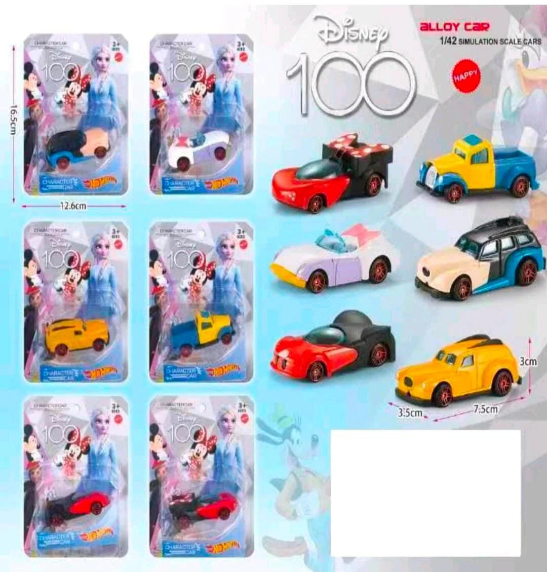 608m -Mickey & Minnie Mouse Character Car