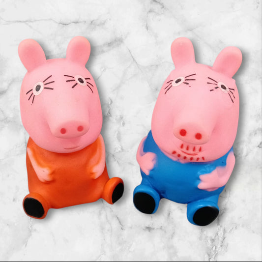 20053 {Set of 2} Peppa Pig Chuchu Soft Toy Gift for Kids