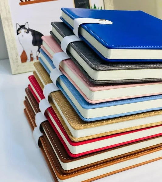 11208 Leather Journal Organizer Planner Writing Notebook {Multicolor}