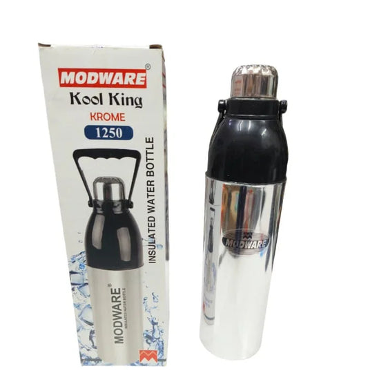 5032 Modware Kool King Krome 1250 ML Insulated Water Bottle
