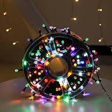 MN-412/ 30 Meter With 8 Multicolor Controller. Flexible Copper LED Serial String Lights - LED Lights for Home Decoration, Diwali ,Home Decoration String Light Rice Light