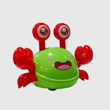 862-17  Crawling Crab Toy – Press down & Go Action pull back Toy for Toddlers and Babies Random