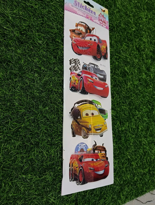 D4-016 Disney/Pixar Cars Slims Dimensional Stickers