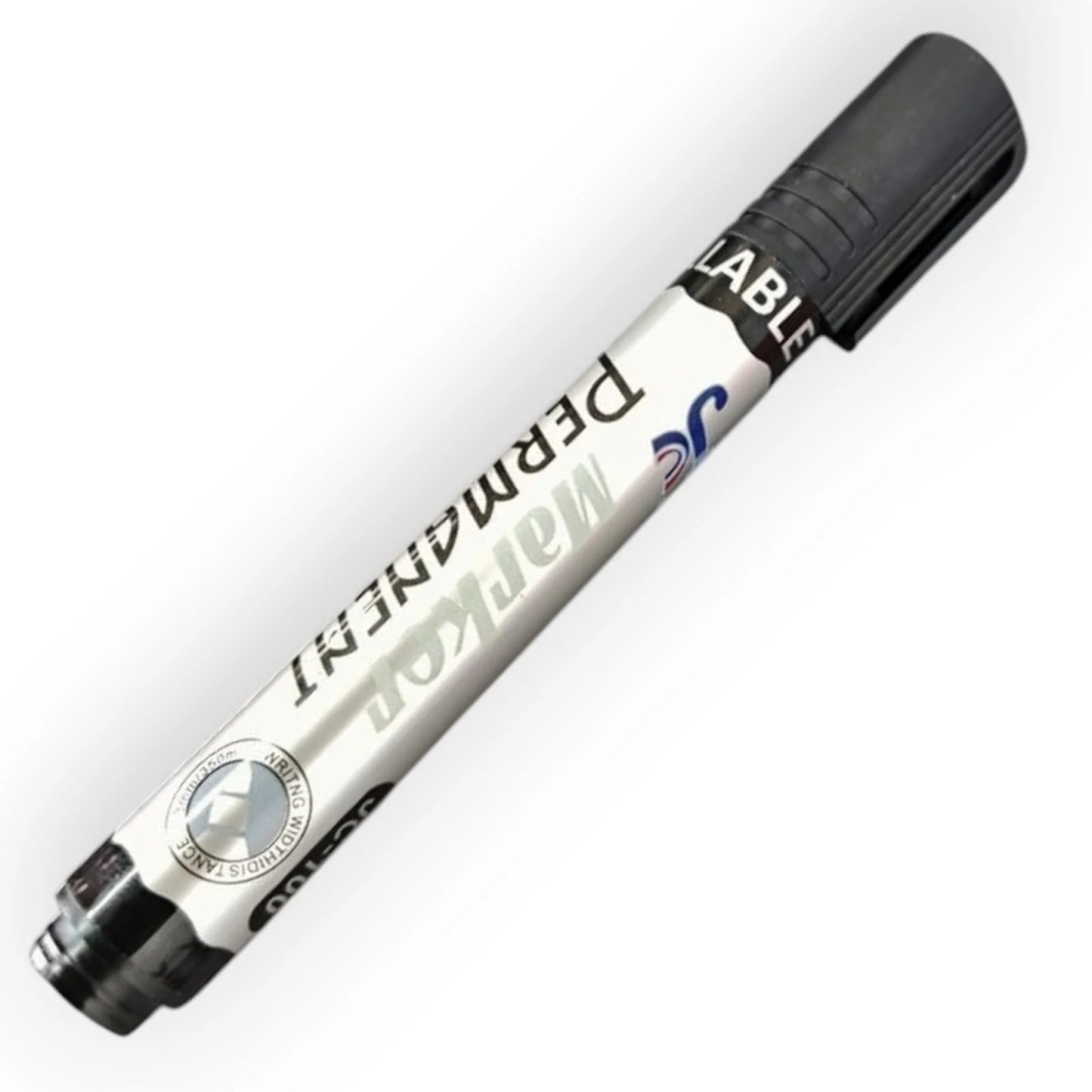 20151 (Pack of 10) Hauser Permanent Marker Pen, Black Colour