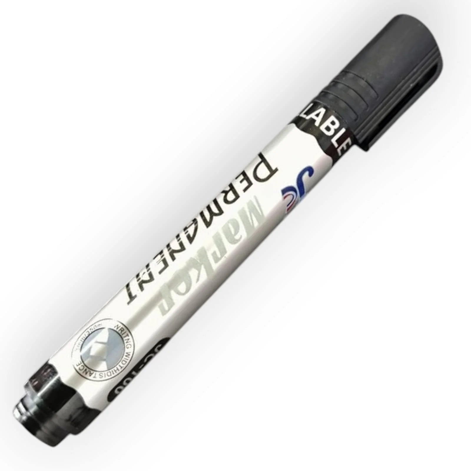 20151 (Pack of 10) Hauser Permanent Marker Pen, Black Colour