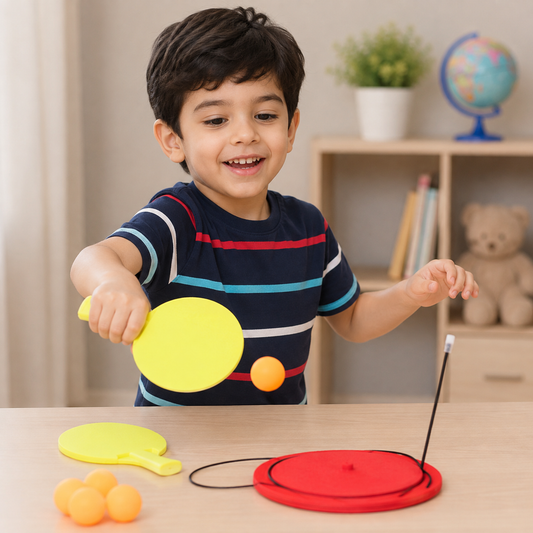 20933 Table Tennis Trainer Single Play Ping Pong Robot Red Durable | Sporting Goods | Indoor Games