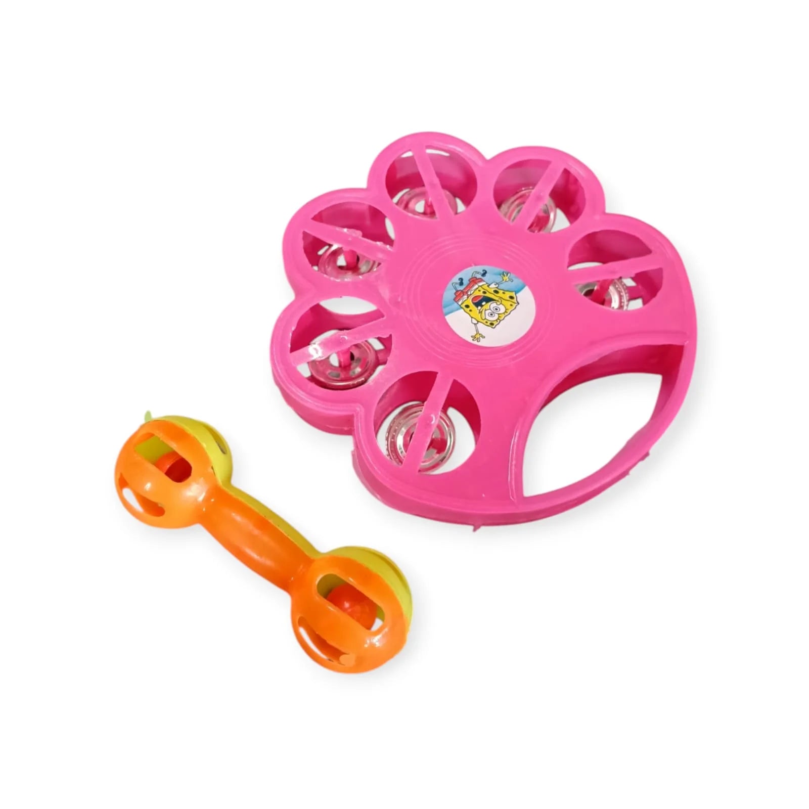 002 Plastic Kids Dafli Rattle Toy Set