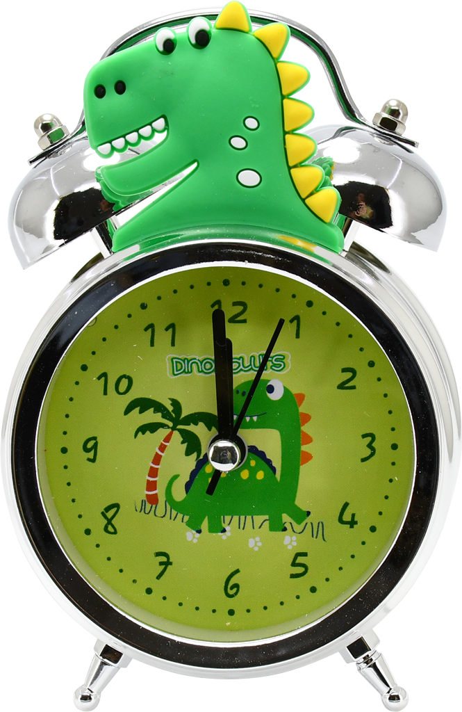 2371 Twin Bell Analog Table Alarm Clock with Backlight for Heavy Sleepers Alarm Clock for Students Funny Cute Cartoon  Shape Alarm Clock for Girls Kids Boys