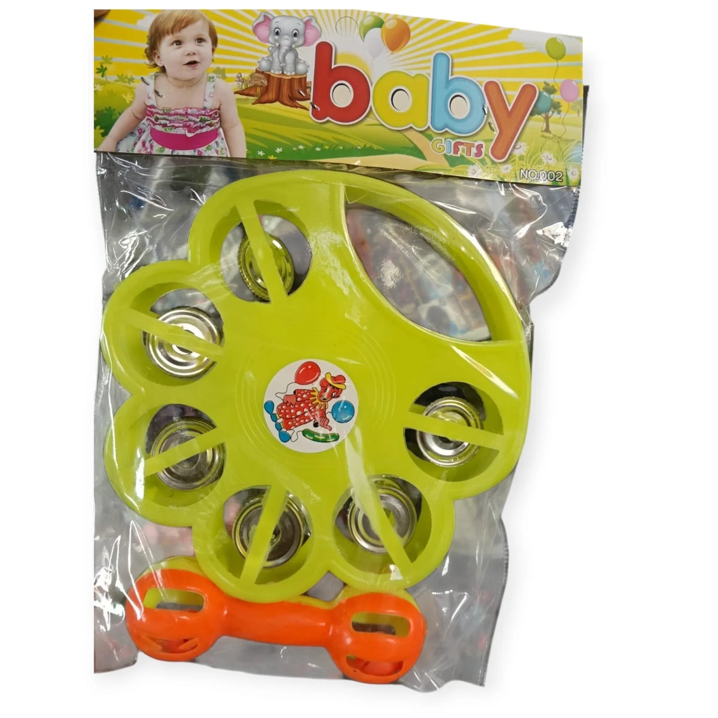 002 Plastic Kids Dafli Rattle Toy Set