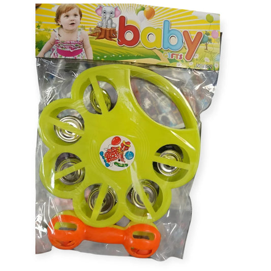 002 Plastic Kids Dafli Rattle Toy Set