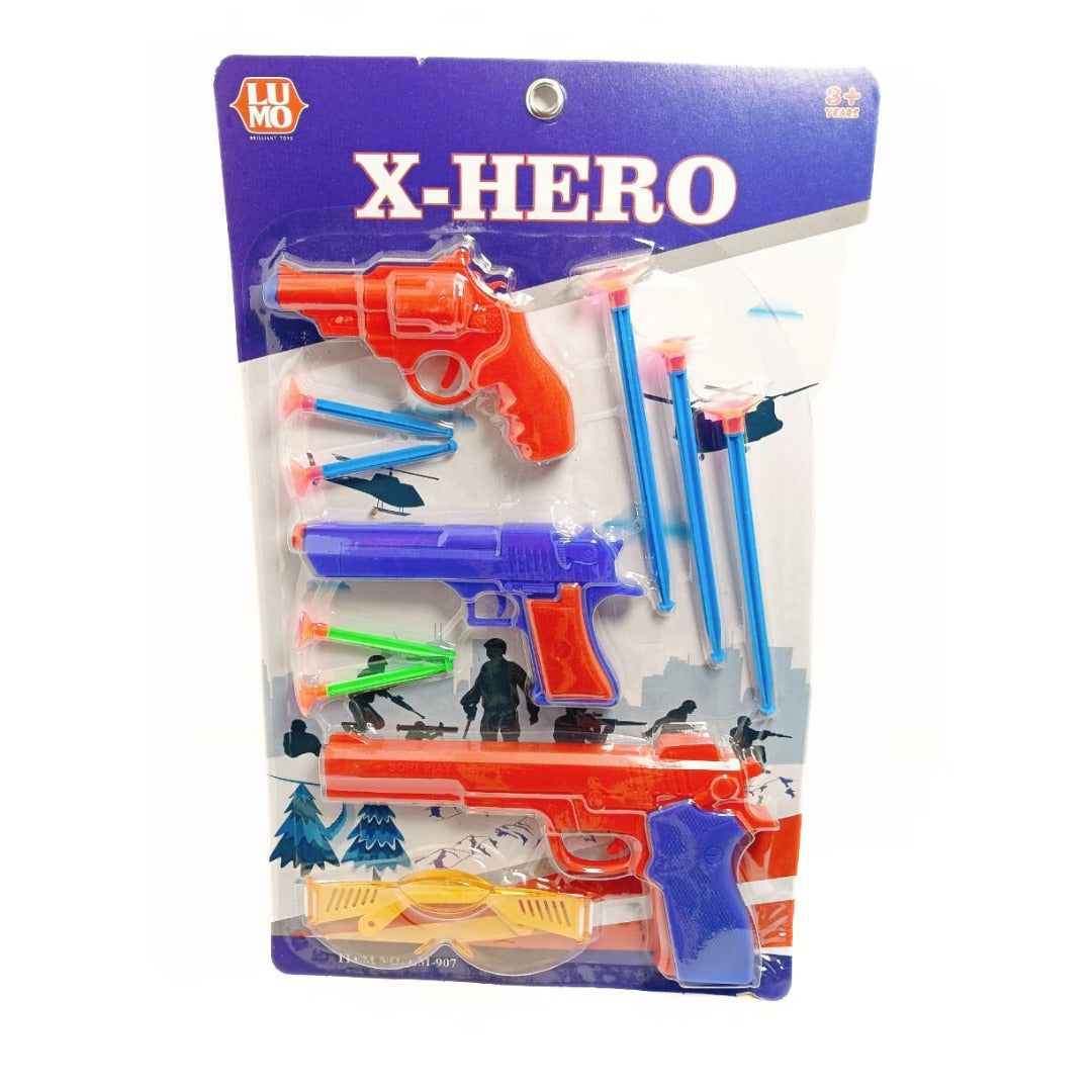 LM-934 Gun set ,3 pcs Revenge Gun set