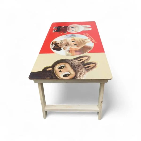 20087 Foldable Study Table with Labubu Design