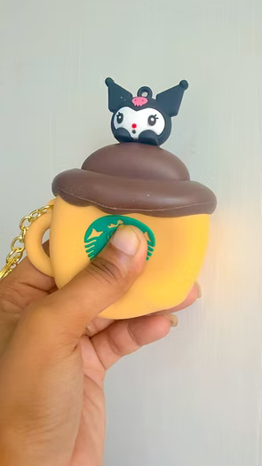 21265 Cute pop keychain