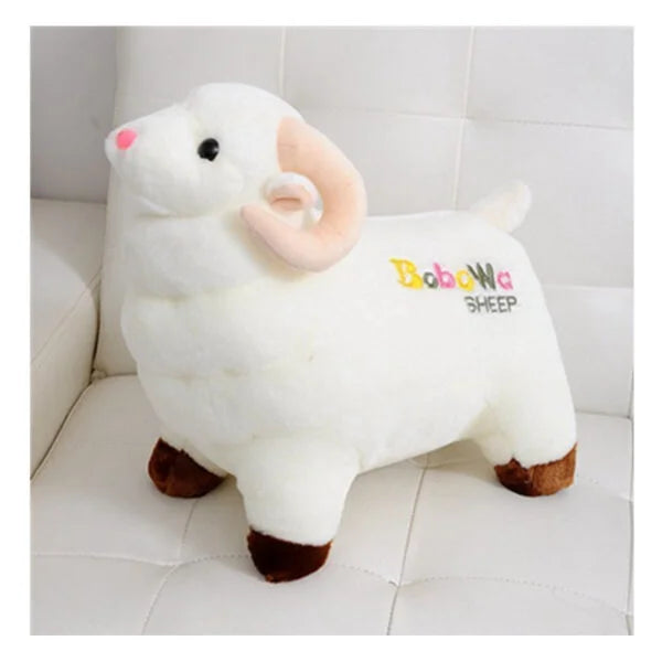 20075 Cute White Big Sheep Plush Doll Kid Stuffed Toy Gift – 32cm