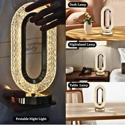 7010 Crystal Table Touch Lamp