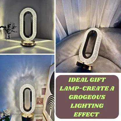 7010 Crystal Table Touch Lamp