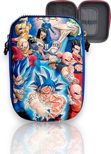 10558 Anime Dragon Ball Z Pencil Case | Premium Zipper Pouch for Boys & Girls Art EVA Pencil Box {Random Design}