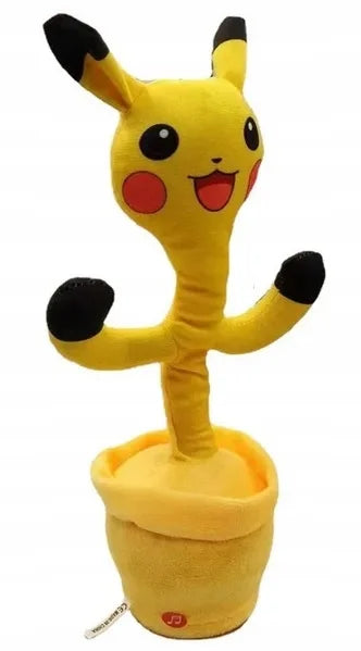 020052 New Dancing and Singing Spider Mans electric plush toy Singing Talking Christmas Dancing Pikachu Toy