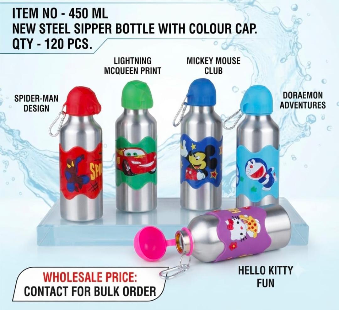 21121 Water Bottle Set for Kids Girls | Kids Water Bottles Craft for Kids Boys | Kids Girl Sipper Water Bottle for School Birthday Gift for Girls Kids