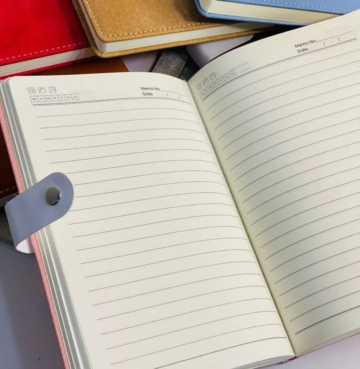 11208 Leather Journal Organizer Planner Writing Notebook {Multicolor}