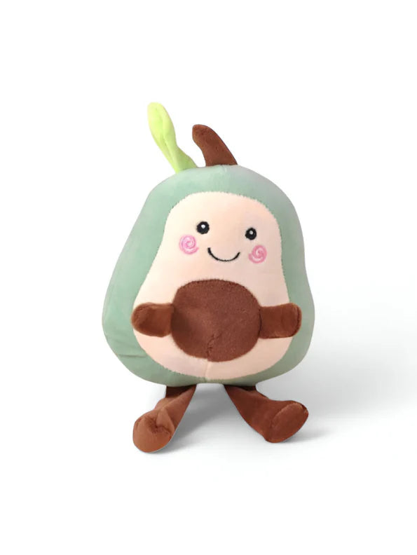 20070 Cartoon Avocado Doll Lovely Fruit Doll Plush Toy for Kids New Year Gift