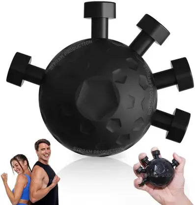10812 Hand Grip Strengthener 5-Finger Strength Training Ball