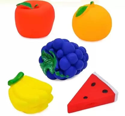 4829 Bath fruit Buddies Soft Chu chu set