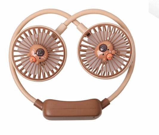 20519 Hand Free Neck Fan, 360 Degree Rotatable Portable Neck Fan