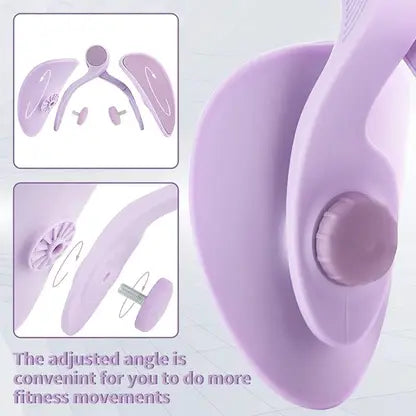20167 Hip Trainer, Thigh Master, Pelvic Floor Strengthening Device Men/Women, Kegel Trainer for Postpartum Rehabilitation {Random Color}