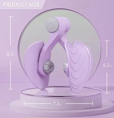 20167 Hip Trainer, Thigh Master, Pelvic Floor Strengthening Device Men/Women, Kegel Trainer for Postpartum Rehabilitation {Random Color}