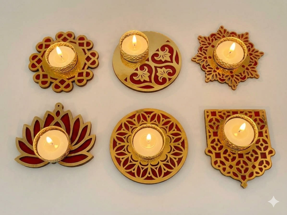 21375 Festive Decorative Diya  Diwali & Home Decor 1 PCS