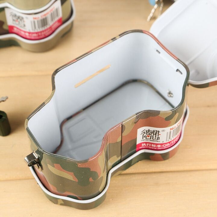 20195 Military Truck Design {Money bank} Coin Box With Lock