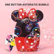 AH-198 Disney Mickey Minnie Camera Battery Operated Bubble Camera