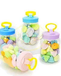 8891 Random Shapes Erasers {1 Pack 24 Pcs }