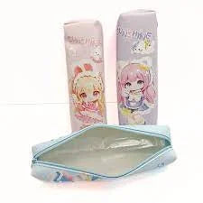 10720 Pencil Pouch for Boys and Girls Pencil Case School Stationery 1 Zipper {Random Design}