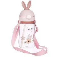 3028 Cute Cartoon Children Rabbit Water Bottle Portable Water Bottles for kids 500ml