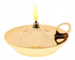 20308 Flameless Candle with Handle Flickering Long-Lasting Safe Light for Home and Festival Decor
