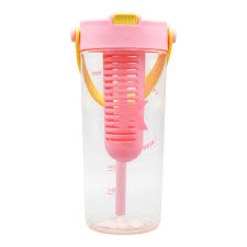 50688 Water Bottle with Fruit Infuser, BPA Free, 750 ML Multicolor